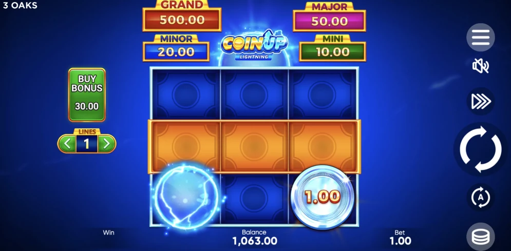 Coin Up: Lightning Slot